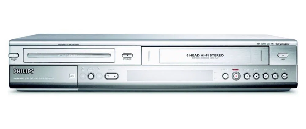 Philips DVDR 630 VHS- und DVD-Rekorder silber