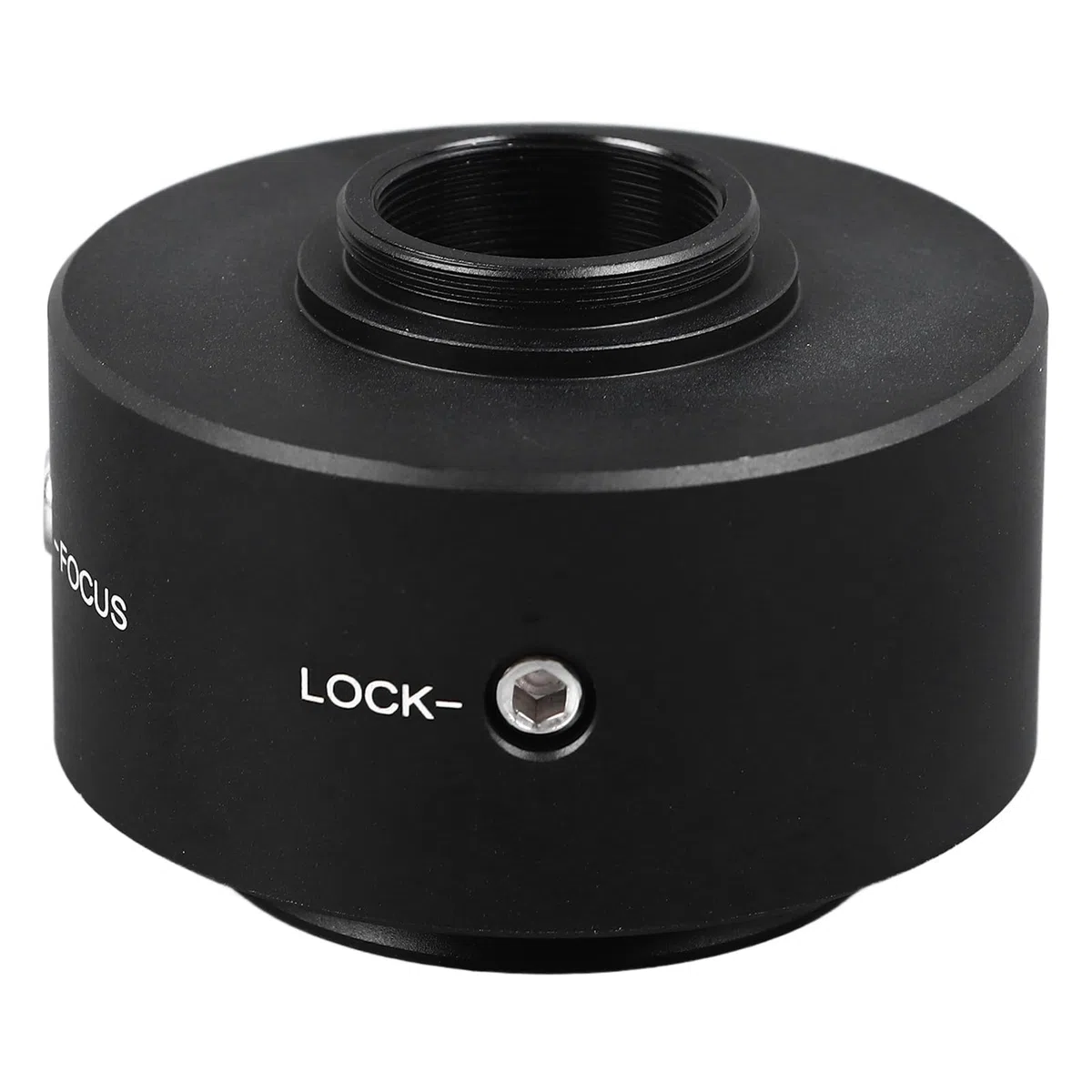Keenso Mikroskop C-Mount Adapter, 0,5X Vergrößerung für Mikroskop