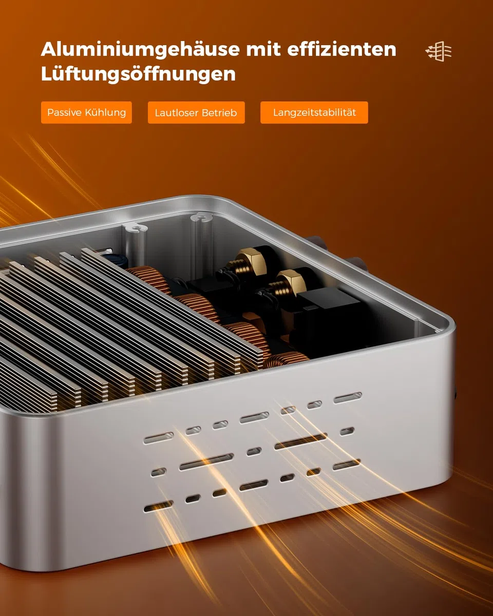 Qlearsoul HiCore H2 Bluetooth 5.4 HiFi-Stereo-Verstärker — TI TPA3255 Klasse D, 100 W x2 (@ 4Ω) Nennausgang, Anti-Hijack BT-Modus, RCA/AUX/BT 3-Eingangs-Hub für passive Lautsprecher, inklusive 30V