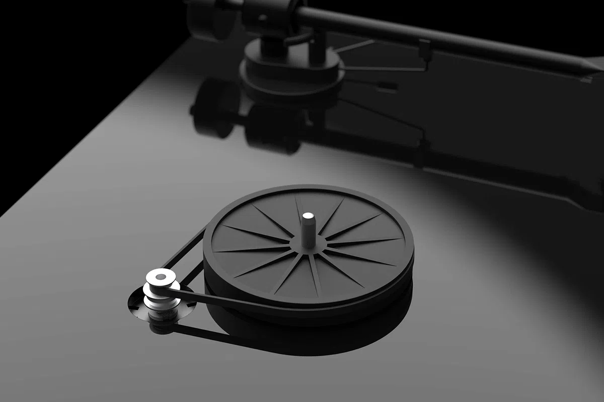 Pro-Ject T1 BT, Audiophiler Einstiegs-Plattenspieler der neuen Generation mit Wireless Audio Streaming und eingebautem Phono-Preamp (Matt Weiß)