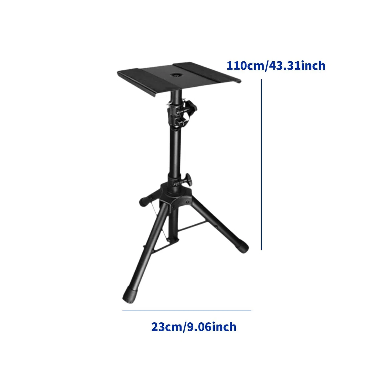 Lautsprecherständer Halterung, Robustes Stativ mit 15,9 Kg Tragkraft für Veranstaltungen, Wohnzimmer, Hochzeiten, Tonstudios,