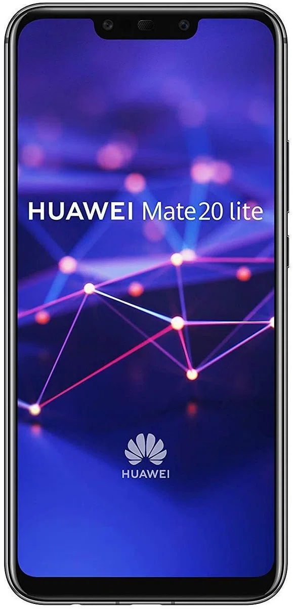 Huawei Mate 20 lite Dual-SIM Android 8.1 Smartphone mit Dual-Kamera, black (West European Version)