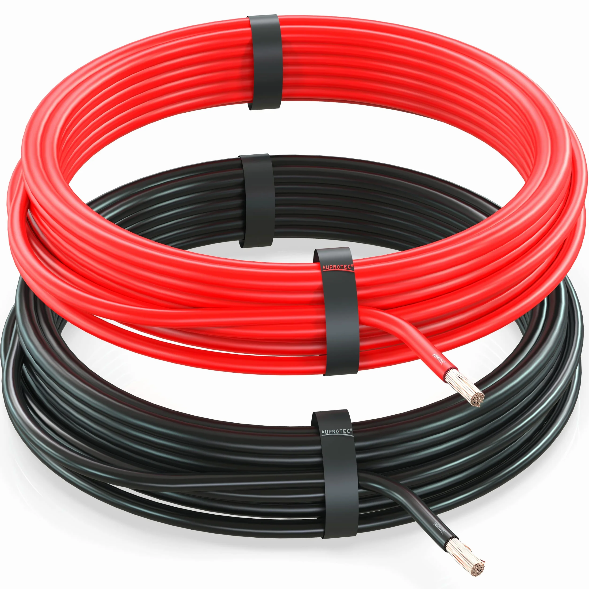AUPROTEC Fahrzeugleitung 2,5 mm² Set 2 Farben à 5m FLRY-B als Ring