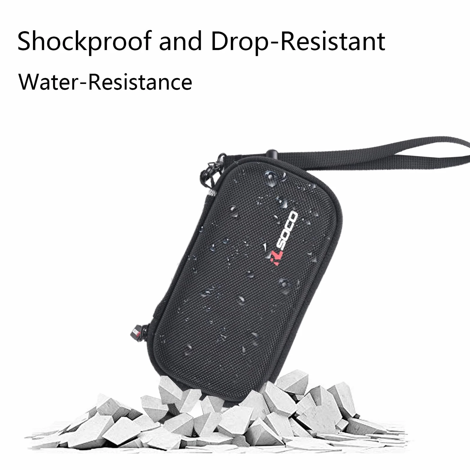 RLSOCO Tasche für 8Bitdo Micro/M30/SN30 PRO Bluetooth Gamepad Controller & für GENKI x 8BitDo PocketPro Bluetooth Controller (Nur Tasche)