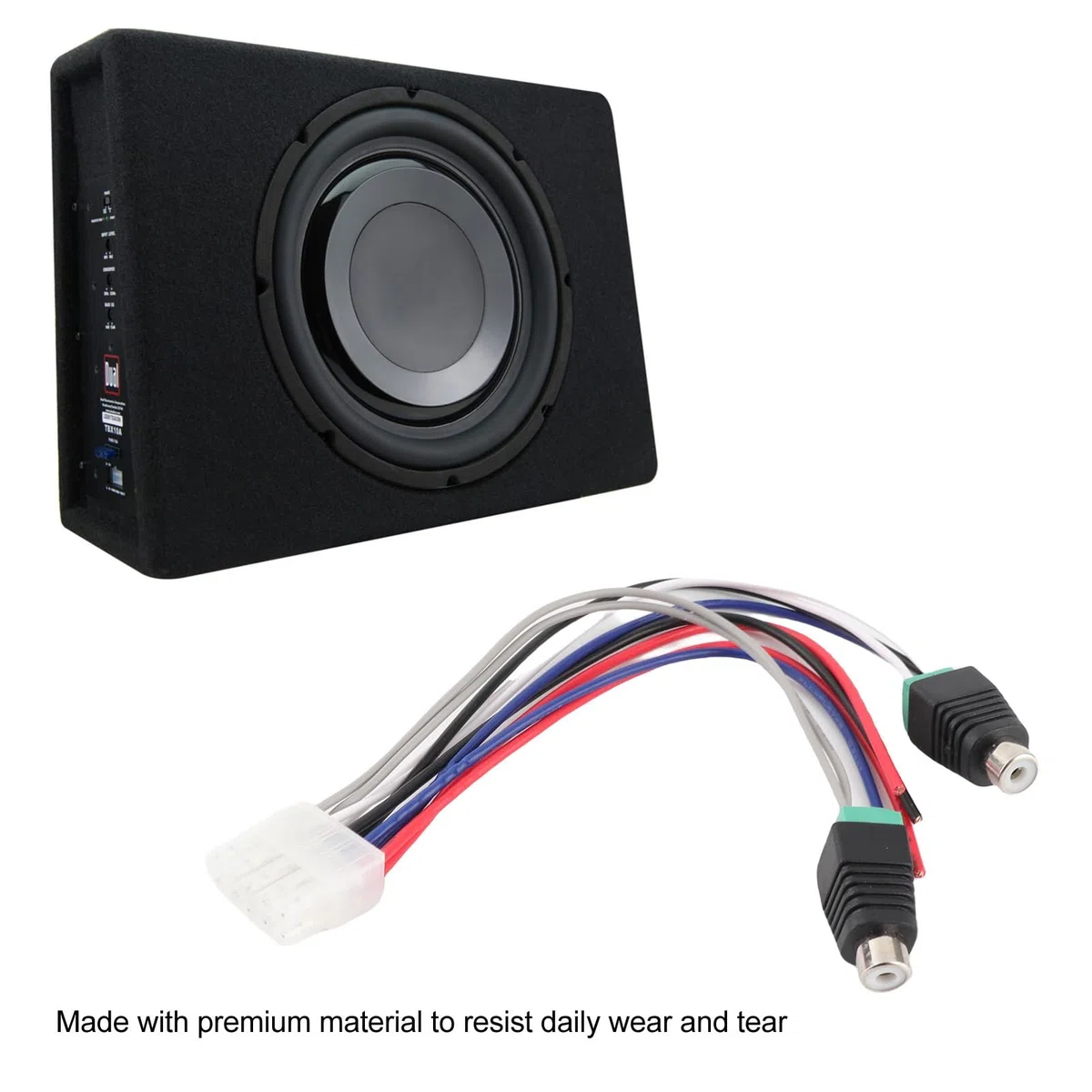 Eingangslautsprecher Kabelbaum Aramox Power für Dual TBX10A Verstärker 10 Pin Stecker Stromkabelbaum