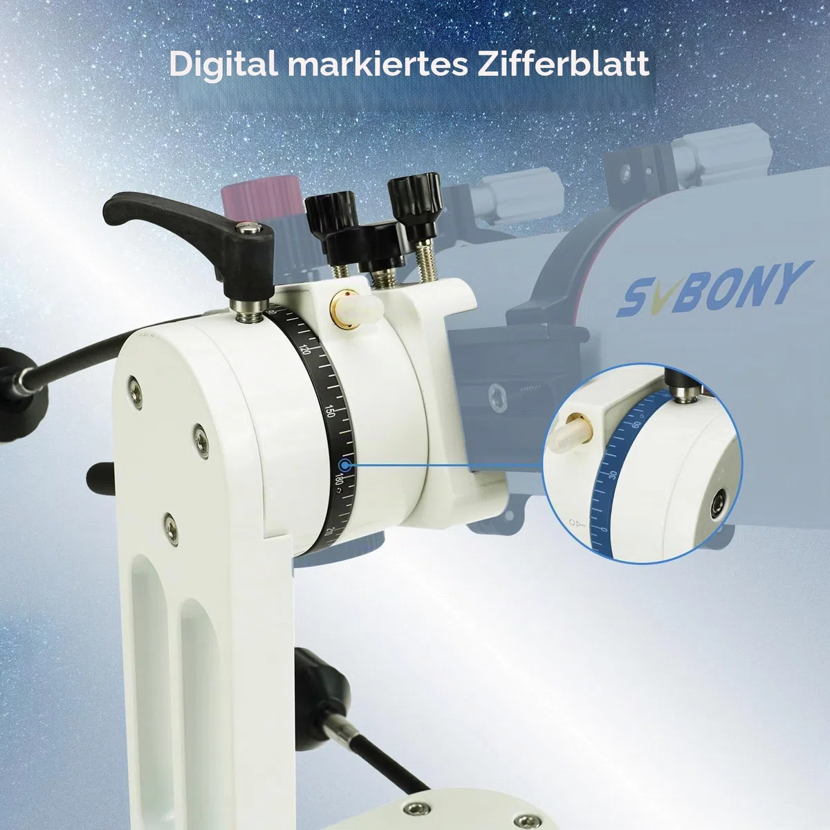 Svbony SV225 Azimutale Teleskop Alt/Az Montierung, 10 kg Tragfähigkeit