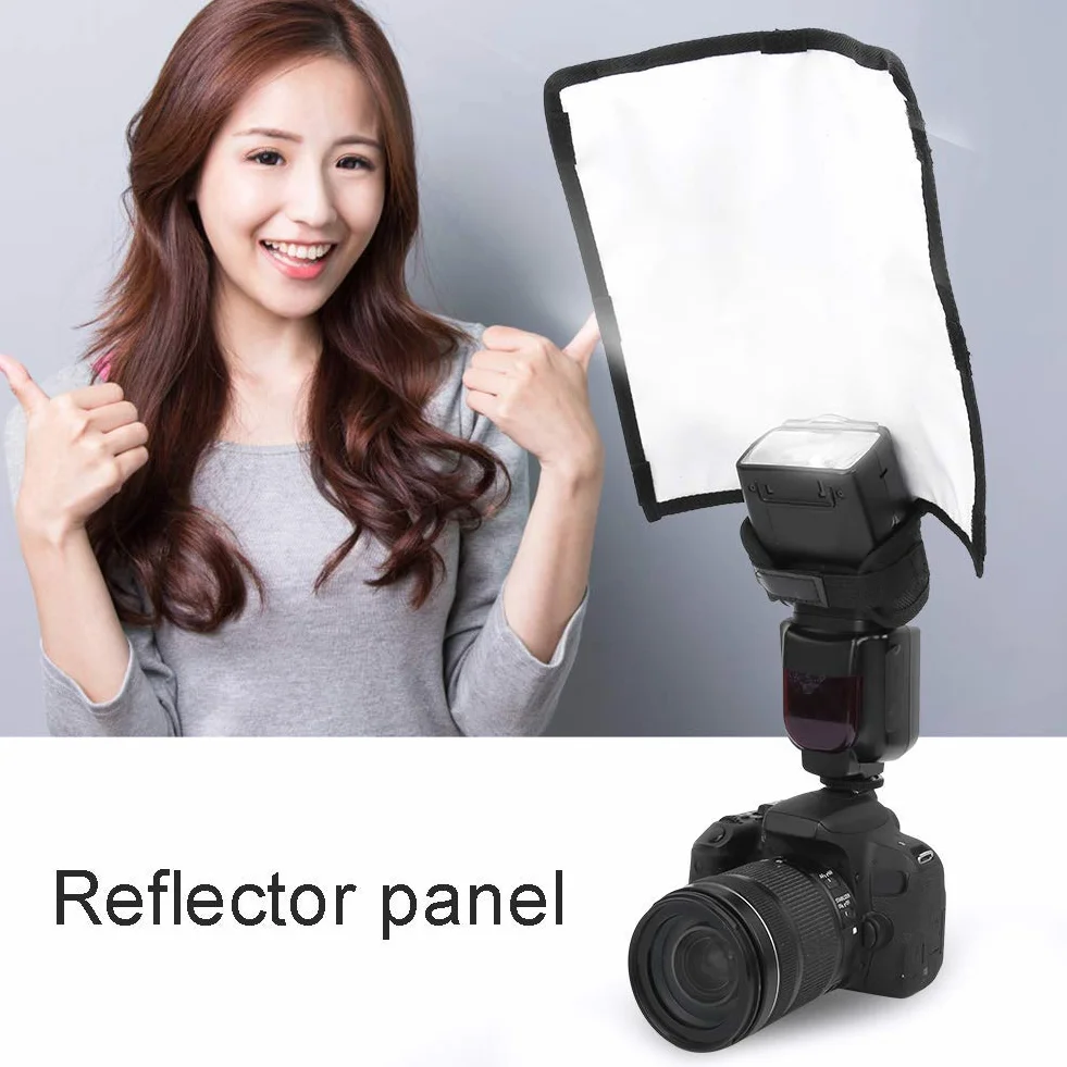VBESTLIFE Universeller Faltbarer Flash-Softbox-Diffusor, Fotografie-Reflektor.