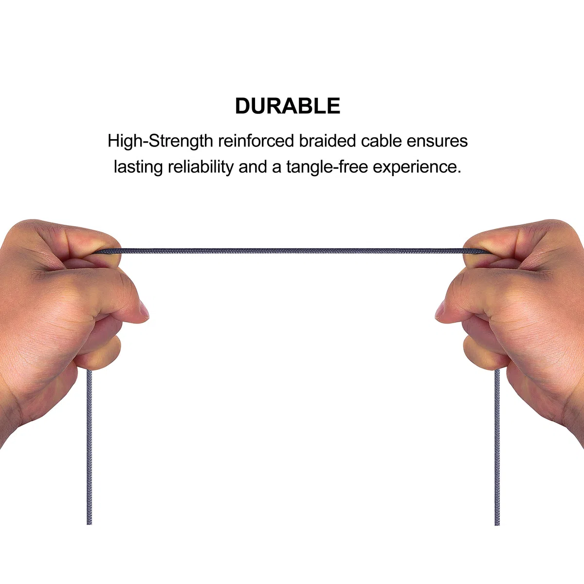 Audio-Ersatzkabel kompatibel mit Sennheiser HD4.40, HD 4.40 BT, HD4.50, HD 4.50 BTNC, HD4.30i, HD4.30G Kopfhörer und kompatibel mit iPhone, kompatibel mit iPad