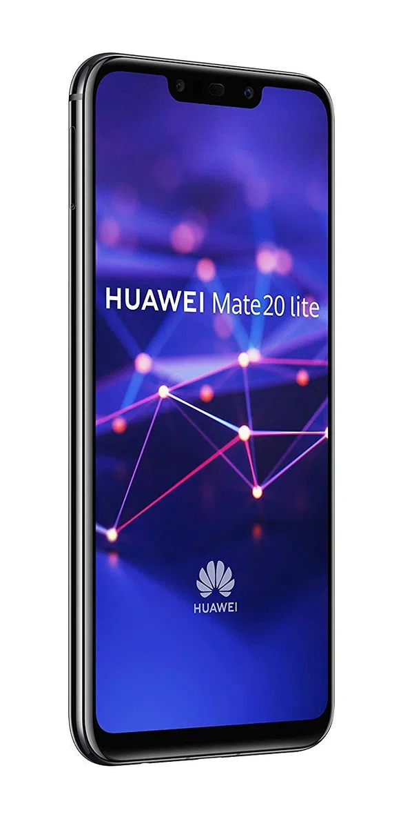 Huawei Mate 20 lite Dual-SIM Android 8.1 Smartphone mit Dual-Kamera, black (West European Version)