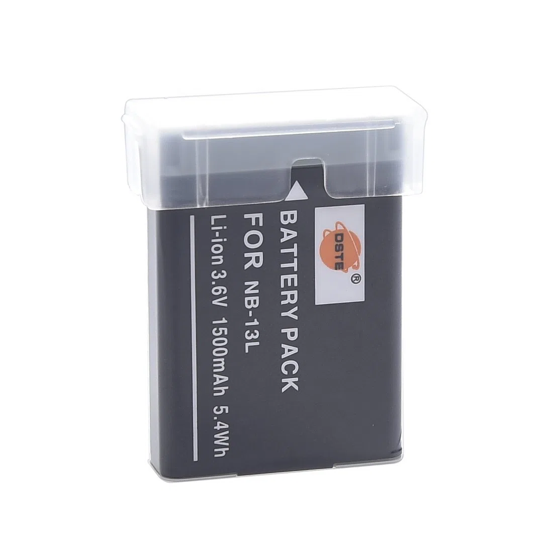 DSTE NB-13L Ersatz Batterie Akku 1500mAh 3.6V Kompatibel für Canon PowerShot SX620,SX720,SX730,SX740,G1 X Mark III,G5 X,G5 X Mark II,G7 X Mark III, G9 X,G9 X Mark II