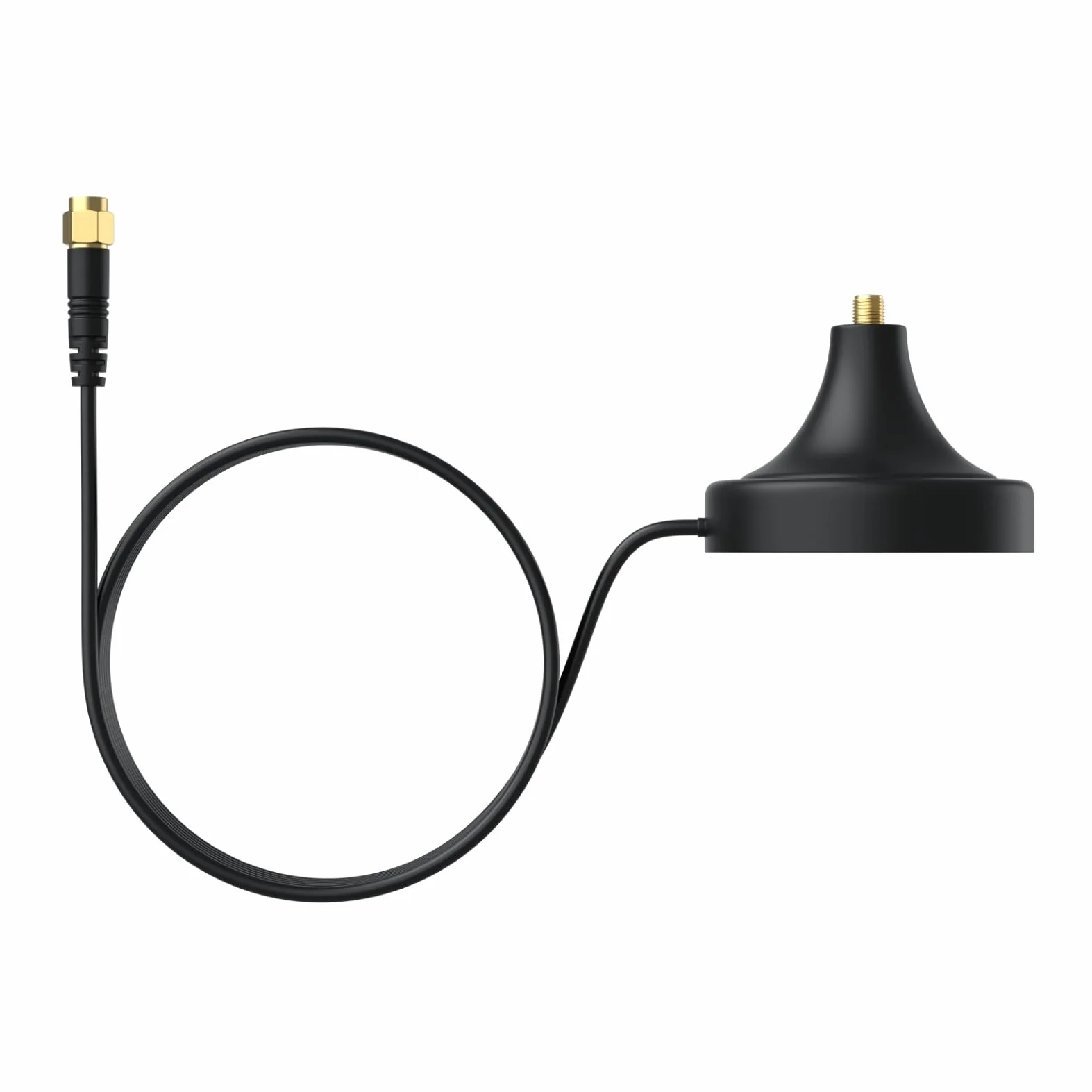 Reolink WLAN-Antennenverlängerungskabel mit RP-SMA-Anschluss, Magnetischer Standfuß, 3m Langes Kabel, Entwickelt für WLAN & Akku-Kameras mit Externen Antennen