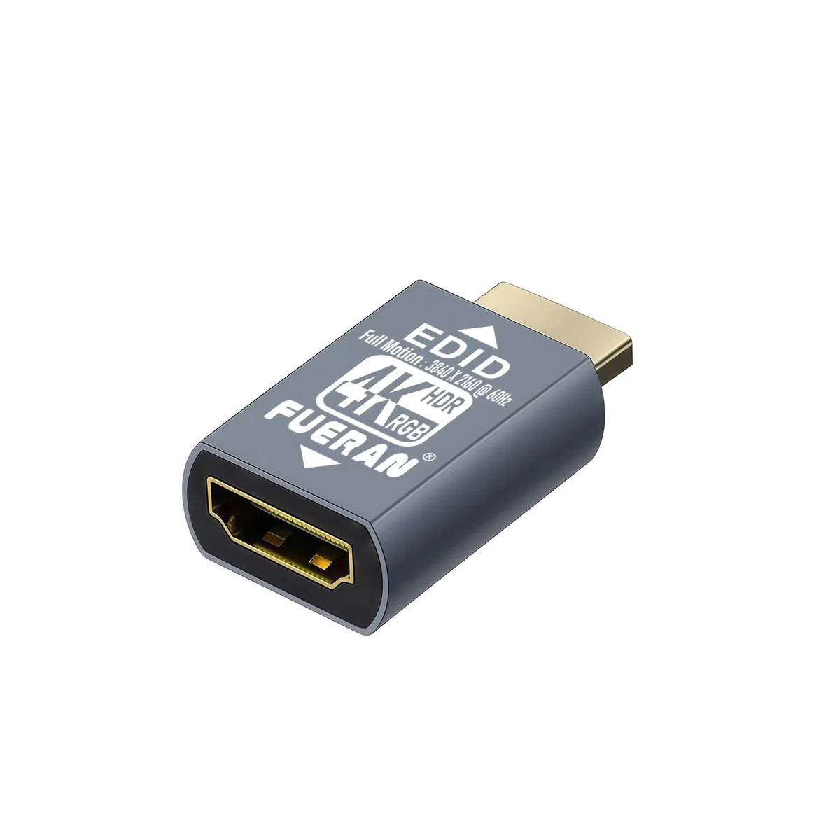 HDMI EDID Emulator Adapter, 3840X2160@60Hz-(Complete State) Passthrough, Plug & Play, Compatible with Mac, Thunderbolt to HDMI, Switches, AV Receivers, Extenders 4K