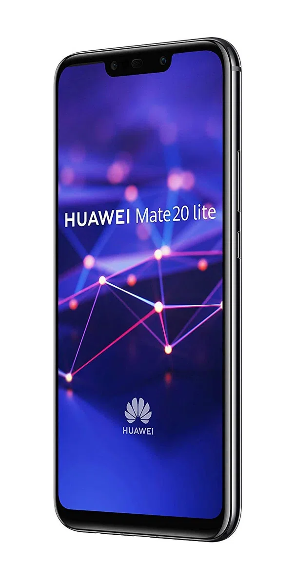 Huawei Mate 20 lite Dual-SIM Android 8.1 Smartphone mit Dual-Kamera, black (West European Version)