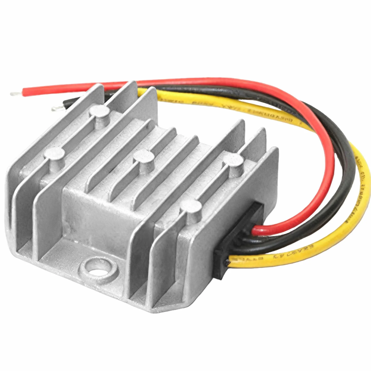 DC 8V-40V auf 12V 5A 60W Spannungswandler, Automatischer Step Up Down DC Spannungsregler-Konverter, IP68 wasserdichter 12V Spannungsstabilisator & Spannungsbegrenzer für Lüftermotor