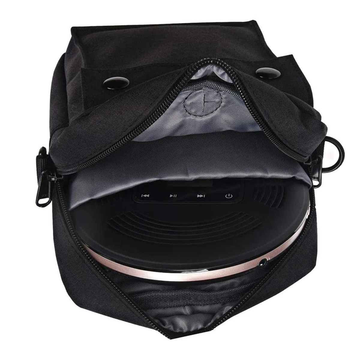Tragbare CD Player Tasche,CCHKFEI Wasserdicht DVD Laufwerk Tasche Handtasche Multipurpose CD Player Fall Mini Umhängetasche Große Kapazität CD Player Tasche Passend für CD Player