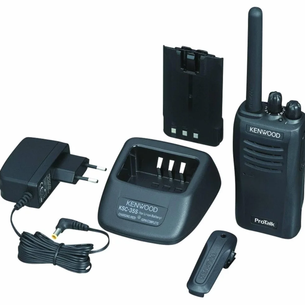 KENWOOD TK-3501E PMR446 Transceiver, Schwarz/Anthrazit