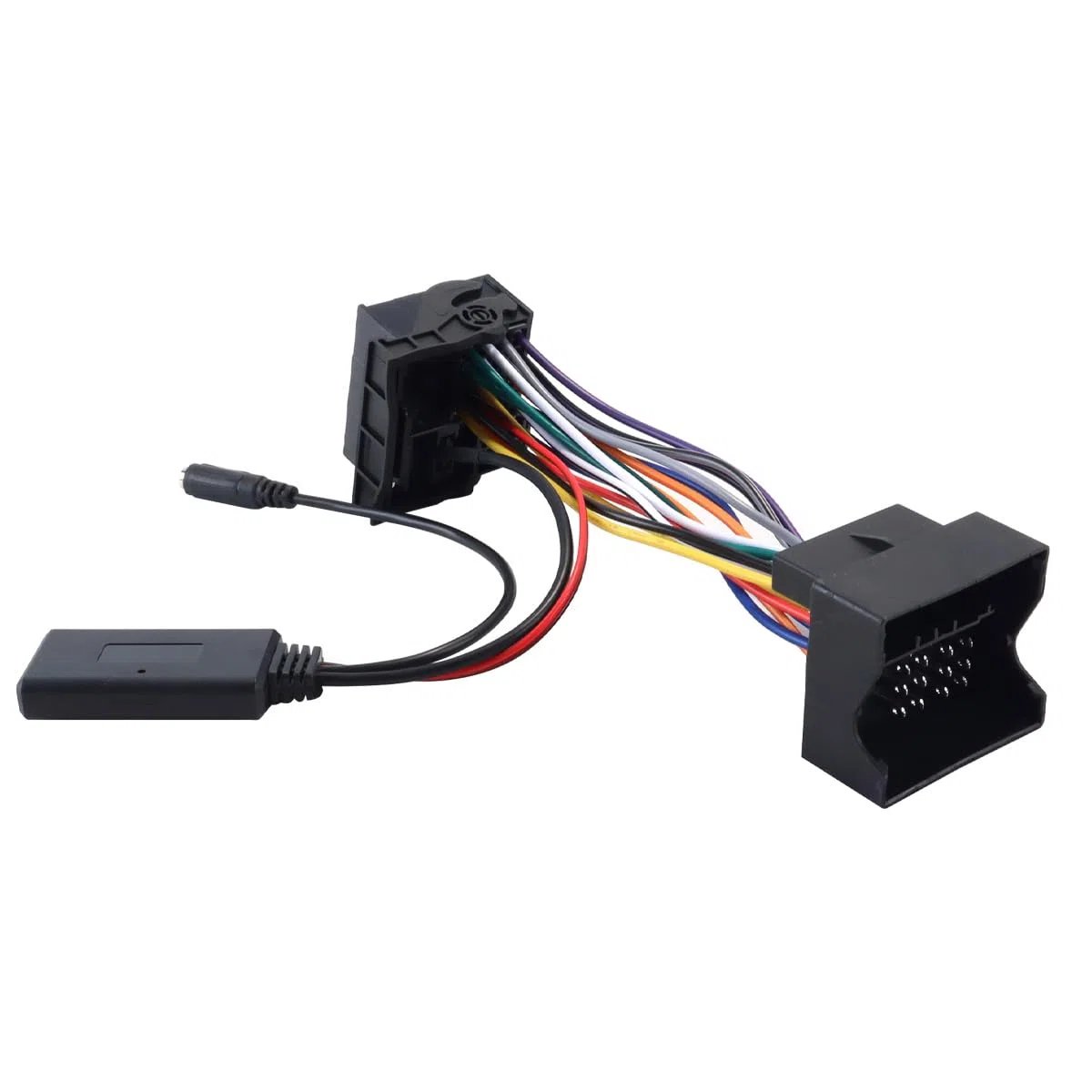 Ubric Bluetooth 5,0 AUX IN Adapter, 12 Pin Freisprecheinrichtung Auto Stereo Bluetooth Musik Kabel mit Mikrofon für CD30 CDC40 CD70 DVD90