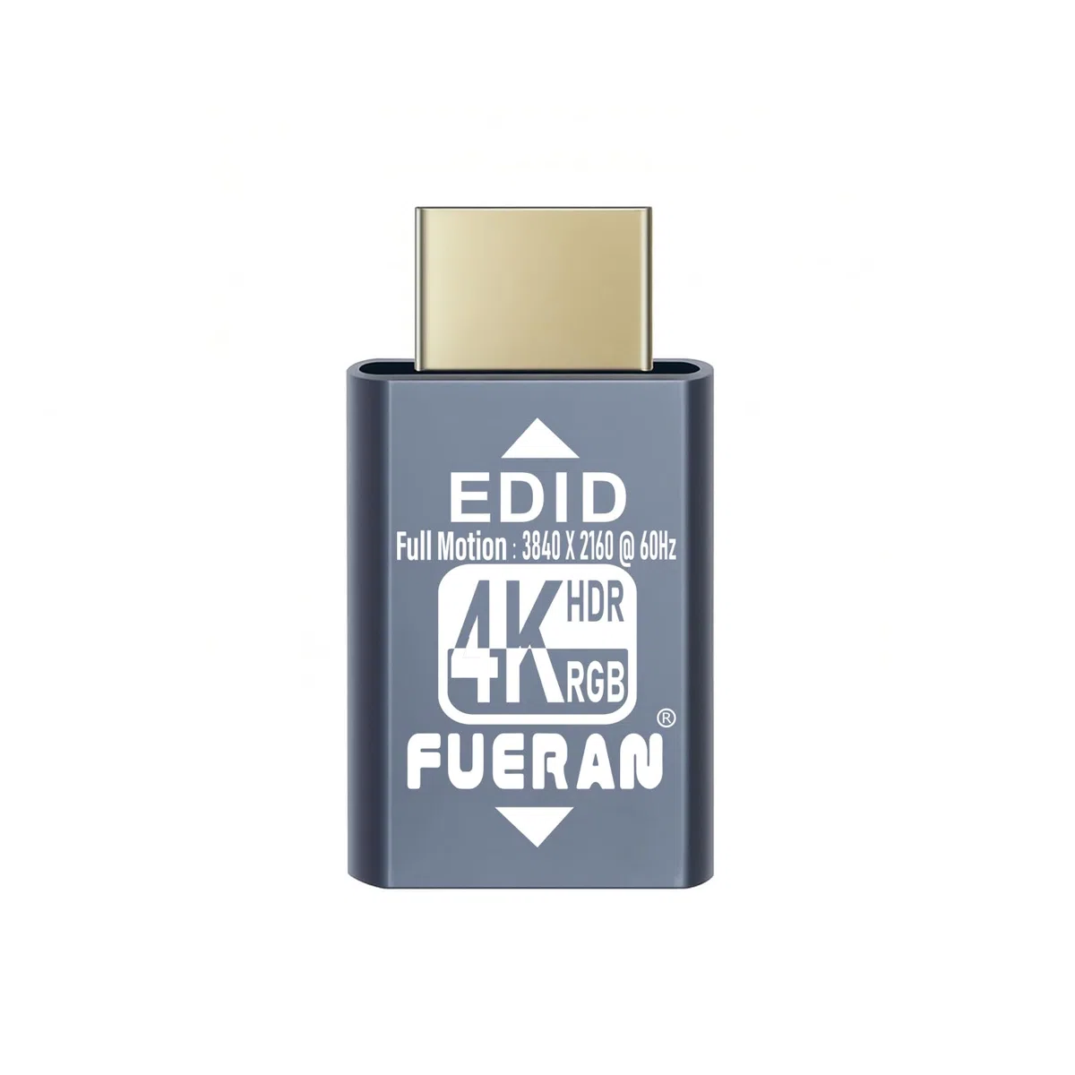 HDMI EDID Emulator Adapter, 3840X2160@60Hz-(Complete State) Passthrough, Plug & Play, Compatible with Mac, Thunderbolt to HDMI, Switches, AV Receivers, Extenders 4K