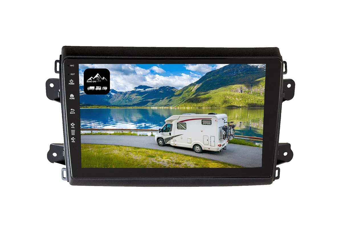 FD-9000-F8 9" Navi für FIAT Ducato Wohnmobile (ab 2021) – Camper Navigation, DAB+ Radio, CarPlay & Android Auto, Stellplatz-Apps, Europa-Karten