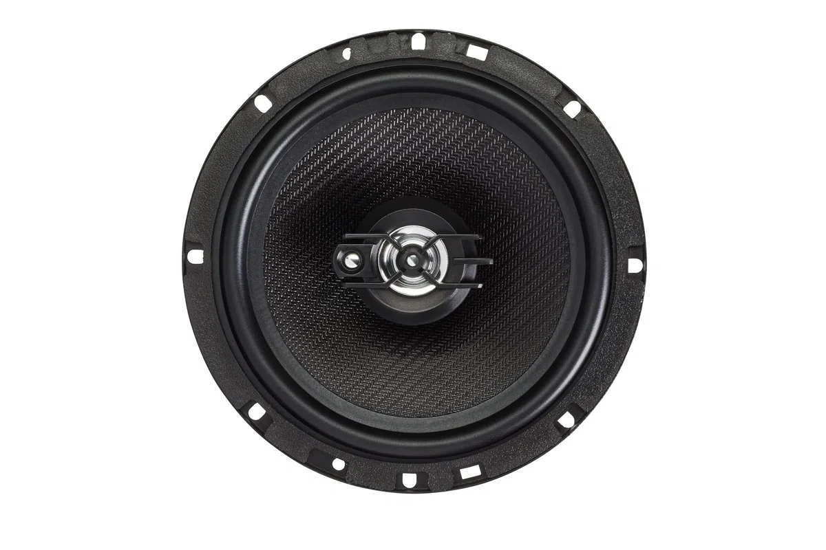 Caliber Auto Lautsprecher Set 120W - 2er Set Lautsprecher Auto - Ø 16,5CM - Koaxial Lautsprecher 2-Wege - 30 mm Mylar Dome Hochtöner - Schwarz - 6,5 Zoll
