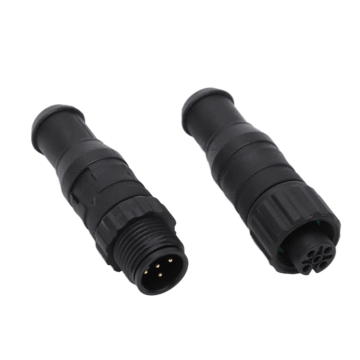 NMEA 2000 Terminator Kit, 2 Stück M12 Männlich Weiblich, 5-Pin IP67 wasserdicht, Abschlusswiderstand für Lowrance, Simrad, B&G, Navico, Marine Netzwerke