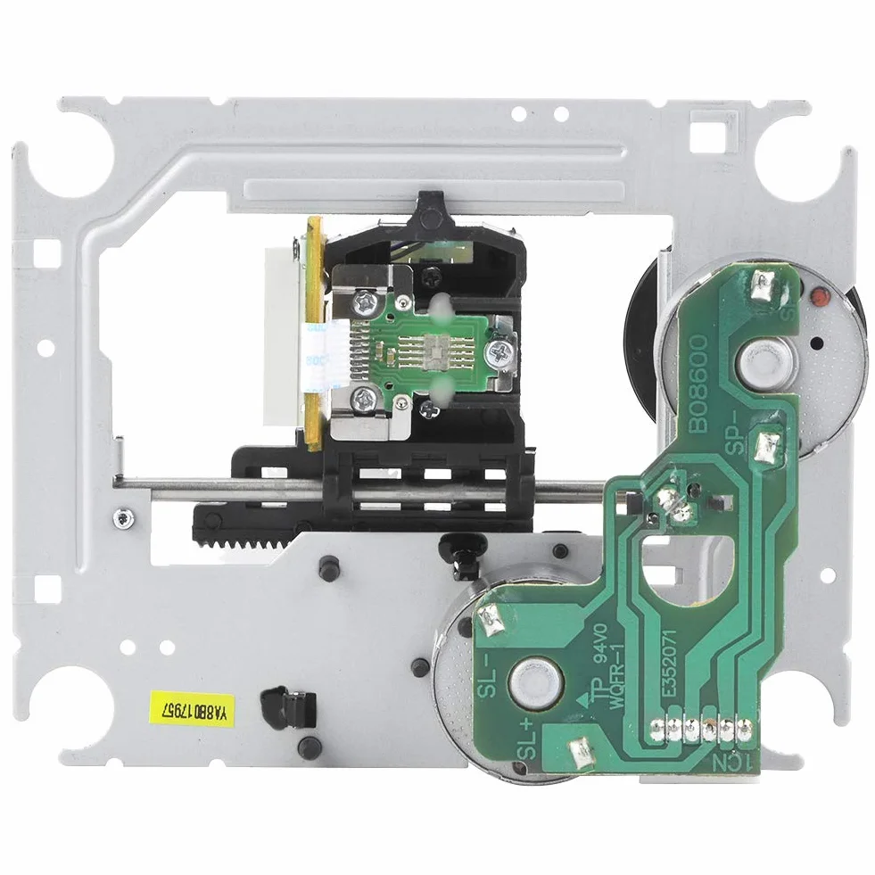 Fafeicy Optisches Laserobjektiv für CD DVD Player Ersatzteil 16-polig 650nm Reflexionstyp Kompatibel mit CD DVD Laufwerken Reparaturkit