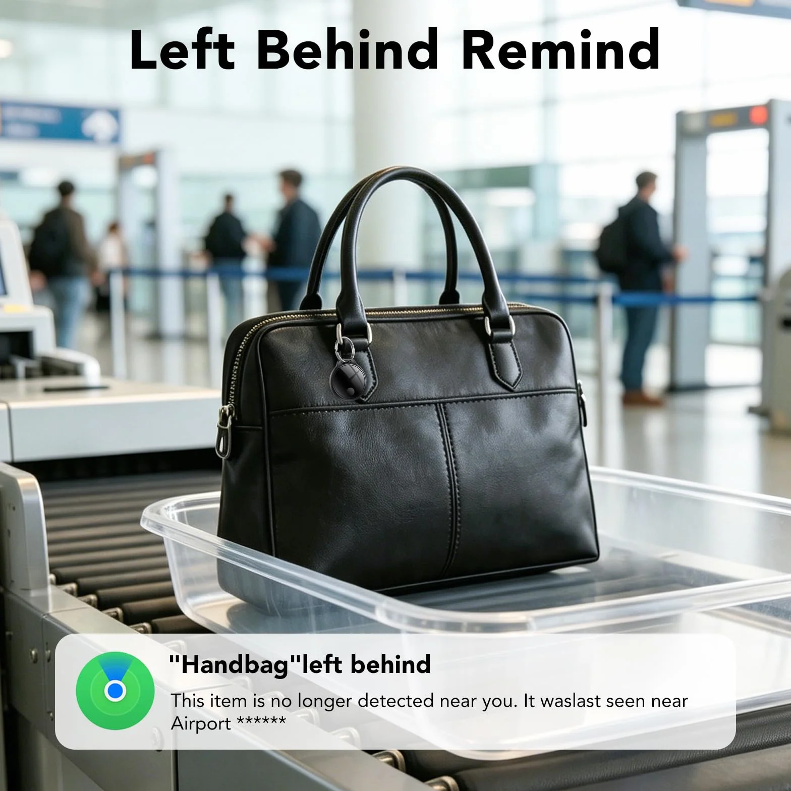 Smart Tracker Tag 4er Pack, Schlüssel Finder Kompatibel mit Apple Find My APP (nur iOS), IP68 wasserdicht, Austauschbarer Akku, Bluetooth Key Finder für Gepäck/Taschen/Koffer/Brieftasche