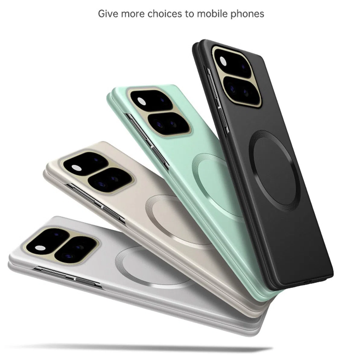 Hülle Für Google Pixel 11 Pro Fold, Magnetisch Handyhülle Rückseite
