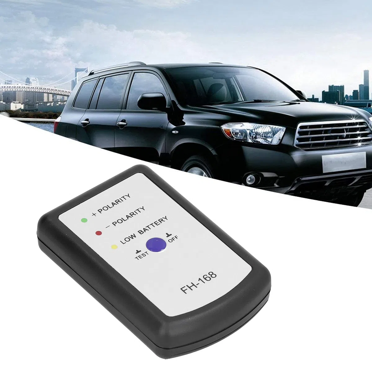 Phasendetektor, Tester, Audio-Lautsprecher, Horn, Positive Negative Polarität, PH-Phasenmesser für Auto