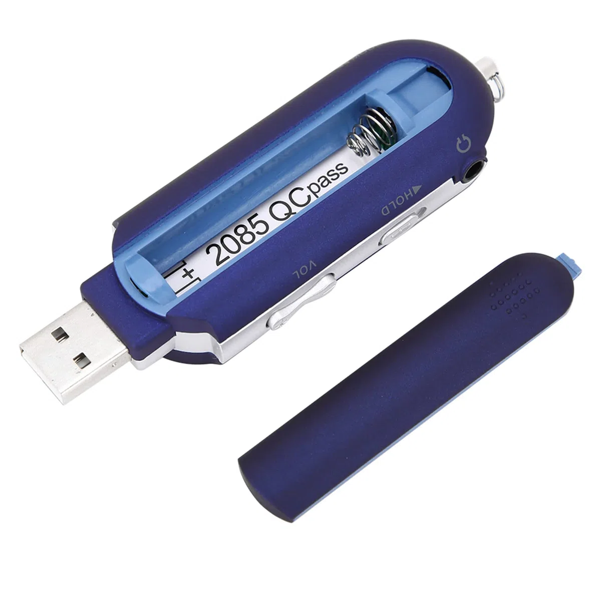 Digitaler MP3 Player, Tragbarer MP3-USB-Player mit LCD-Bildschirm und 32 GB Micro SD, FM-Radio, Sprachaufzeichnung, TF-Karte(Schwarz)