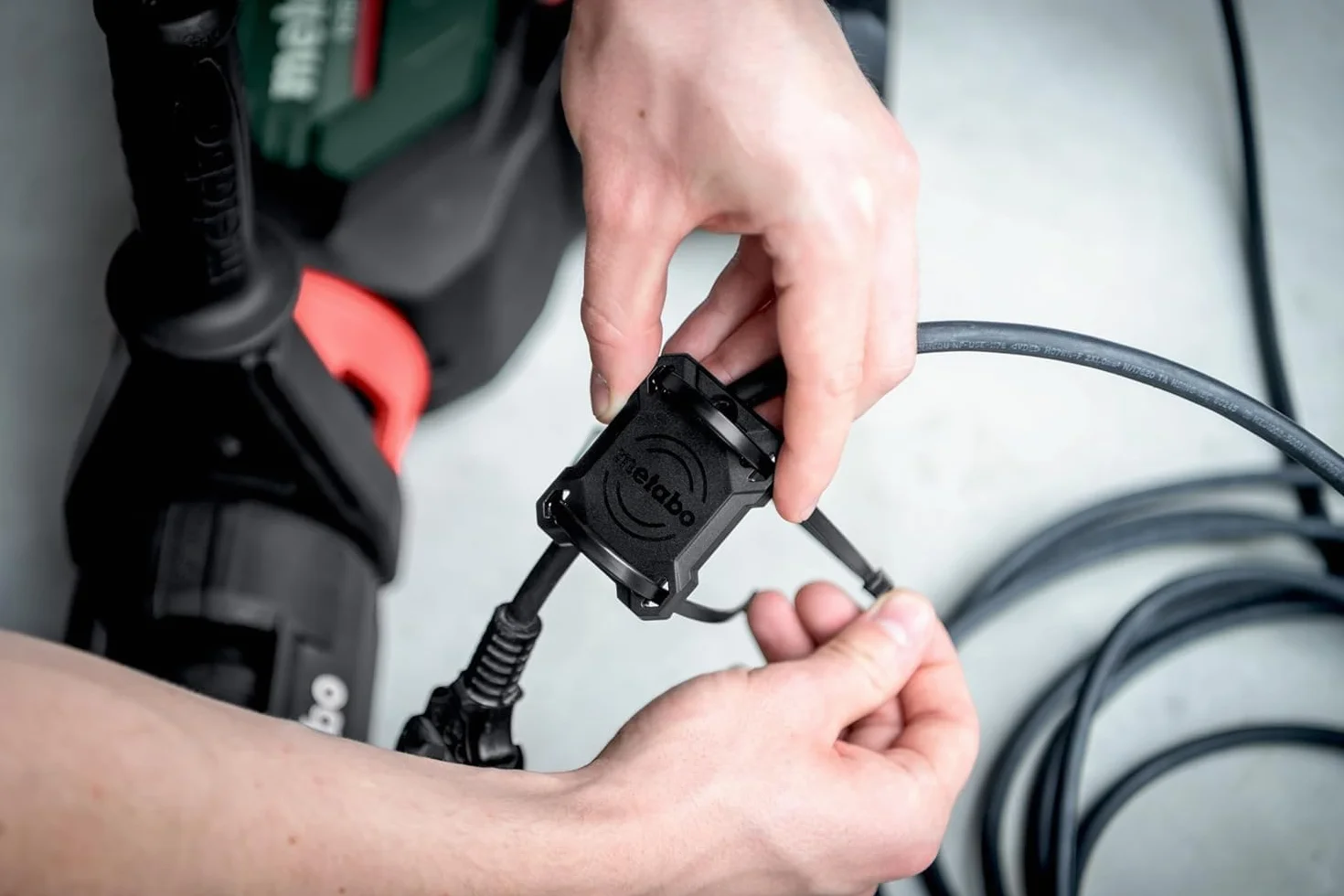 metabo Werkzeugfinder Tracker, iOS kompatibel, Wasserdicht, Wo ist? App