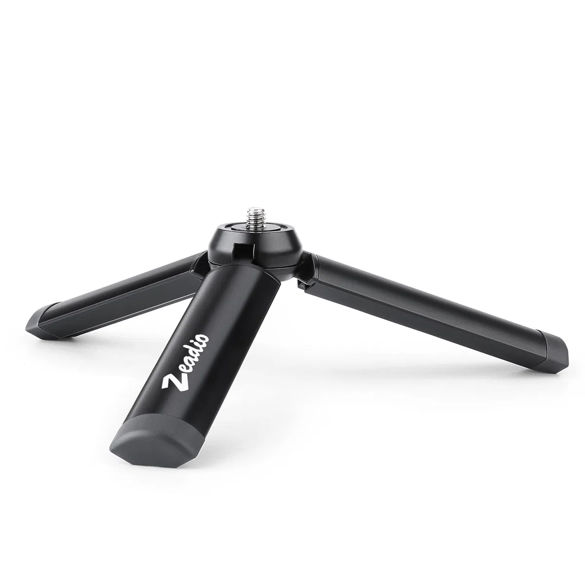 Zeadio Metallischer Mini-Stativ, kompakter Tischstativ für Smooth 4, Osmo Mobile, Vimble 2, Gimbal Griff Stabilisator und alle Kameras