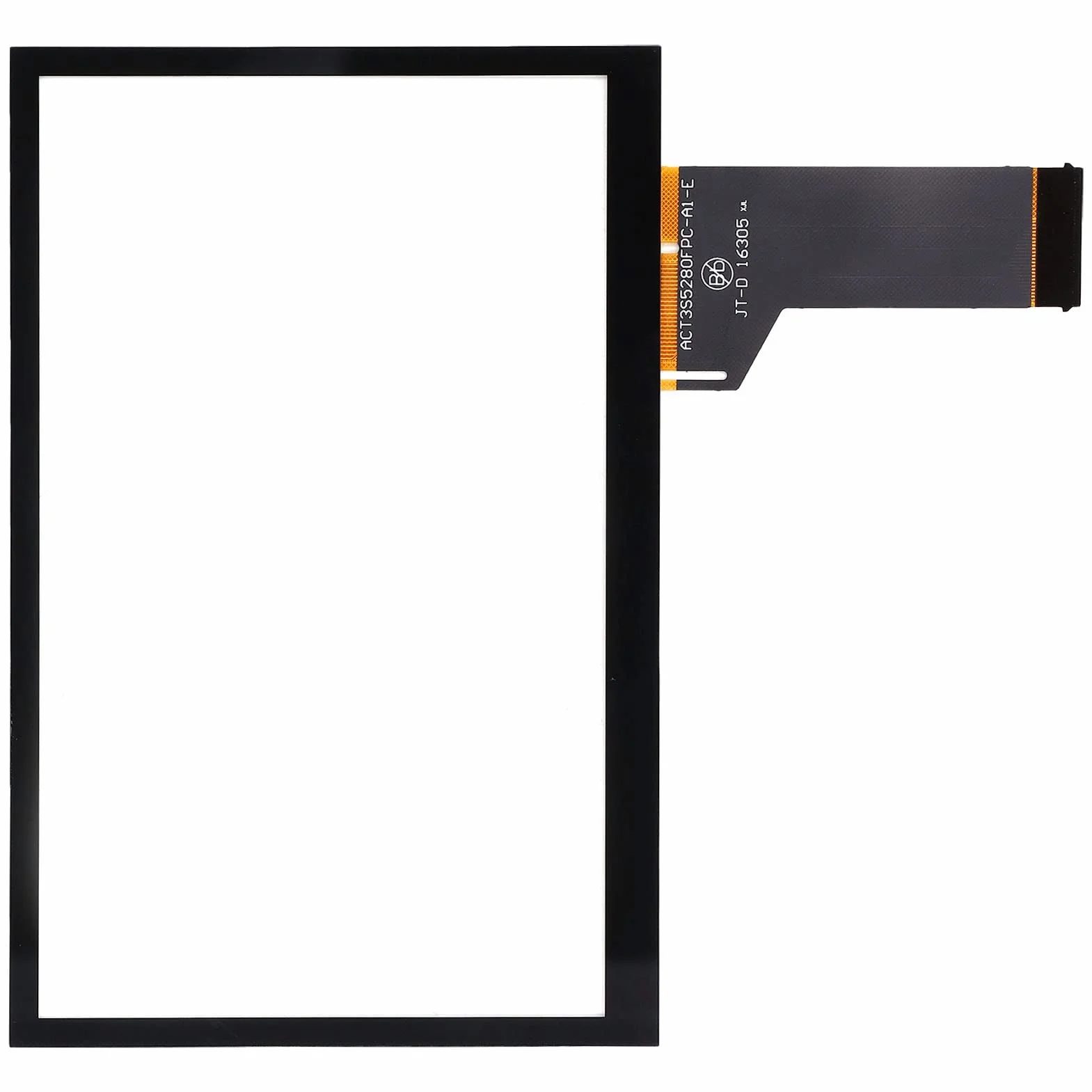TDO‑WVGA0633F00039, Präzise, ​​langlebig, einfache Installation, Auto-LCD-Touchscreen-Digitalisierer, Ersatz für MIB für Automobile