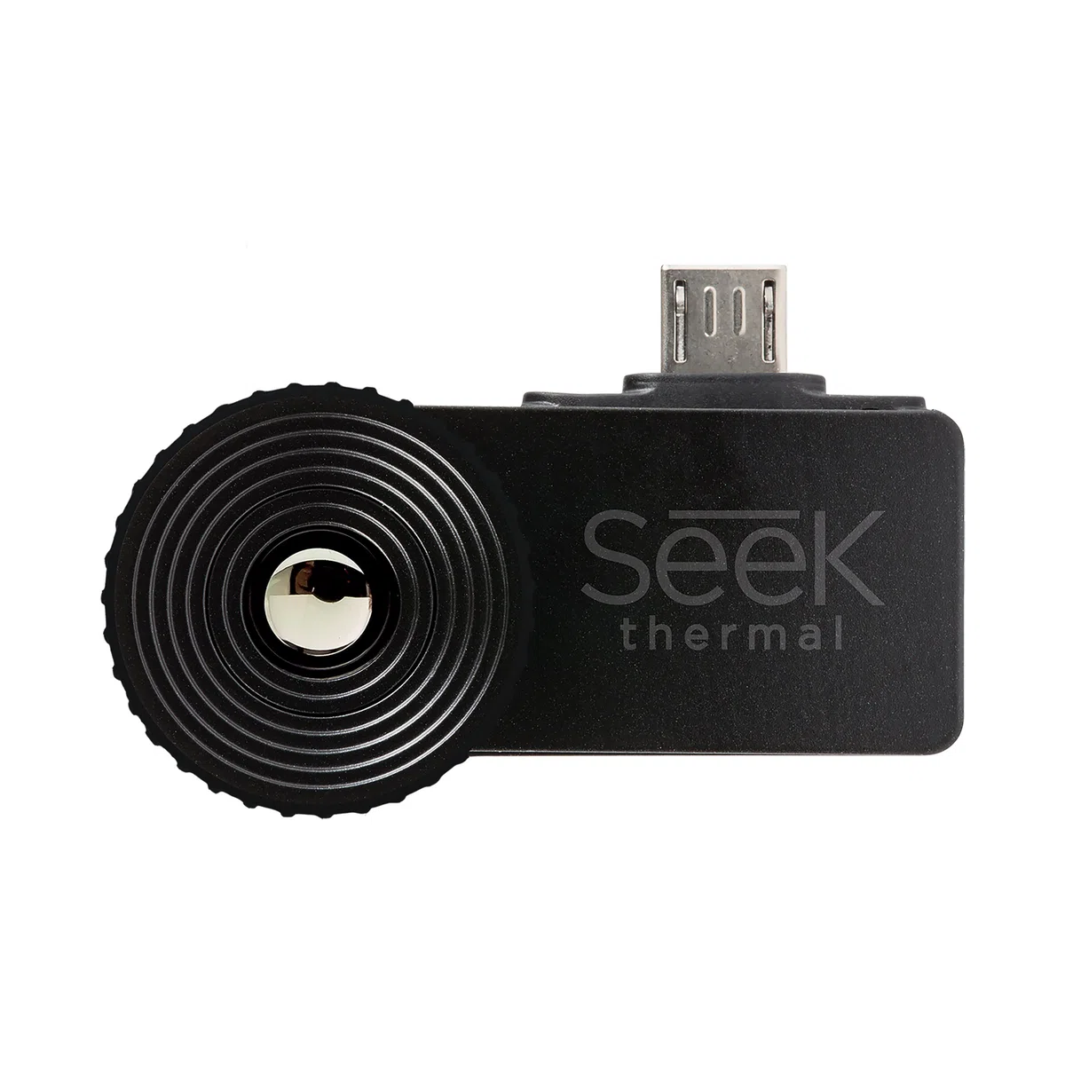 Seek Thermal Compact XR - Preiswerte Wärmebildkamera mit Erweiterter Sichtweite, Micro-USB Anschluss und Wasserdichtem Schutzgehäuse Kompatibel mit Android Smartphones - Schwarz