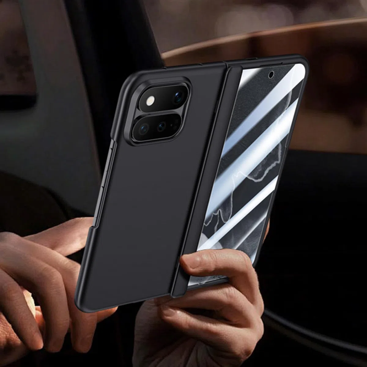 Hülle Für Google Pixel 11 Pro Fold, Magnetisch Rundumschutz Kratzfeste