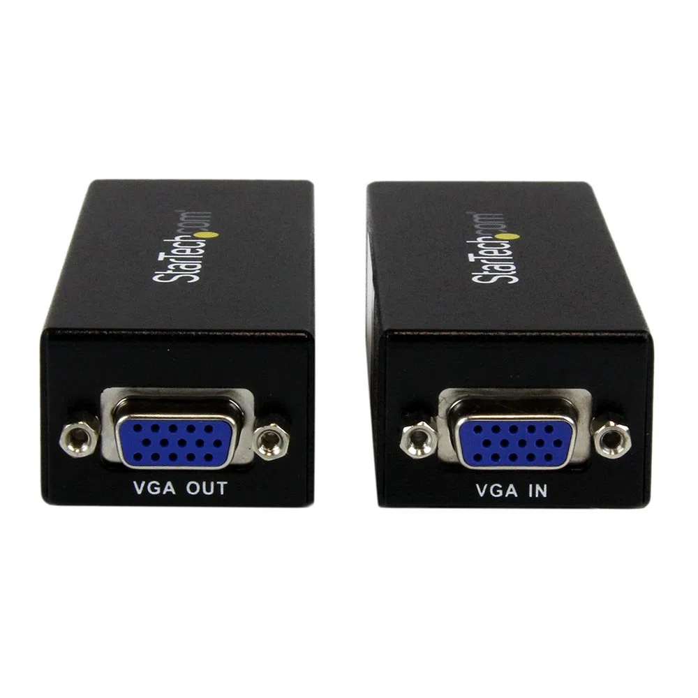 StarTech VGA über Cat 5 Video Extender Set bis 80 Meter - VGA Cat 5 Extender 1280x1024@80m - Verlängert ein VGA Signal über Cat5