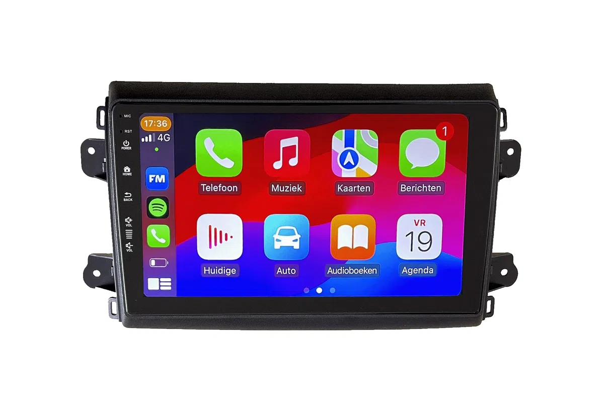FD-9000-F8 9" Navi für FIAT Ducato Wohnmobile (ab 2021) – Camper Navigation, DAB+ Radio, CarPlay & Android Auto, Stellplatz-Apps, Europa-Karten