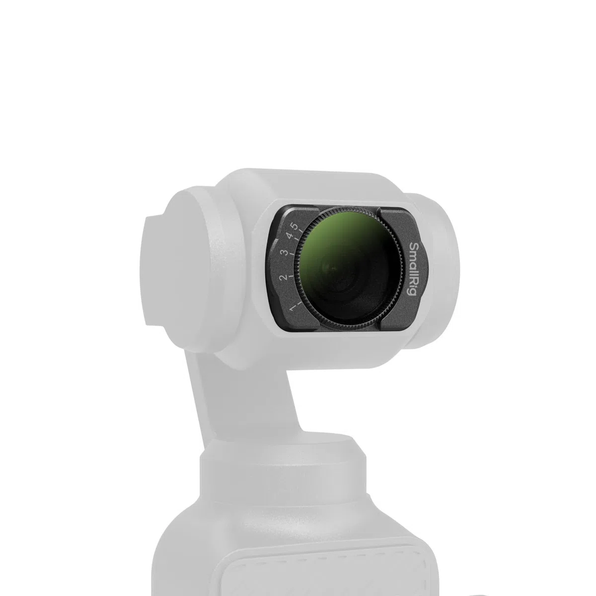 SMALLRIG Magnetischer, Verstellbarer ND2-ND32-Filter für DJI Osmo Pocket4 / Osmo Pocket 3, doppelseitige Nano-Mehrschichtbeschichtung, Wasser- und schmutzabweisend, ideal für Outdoor-Vlogs – 5831