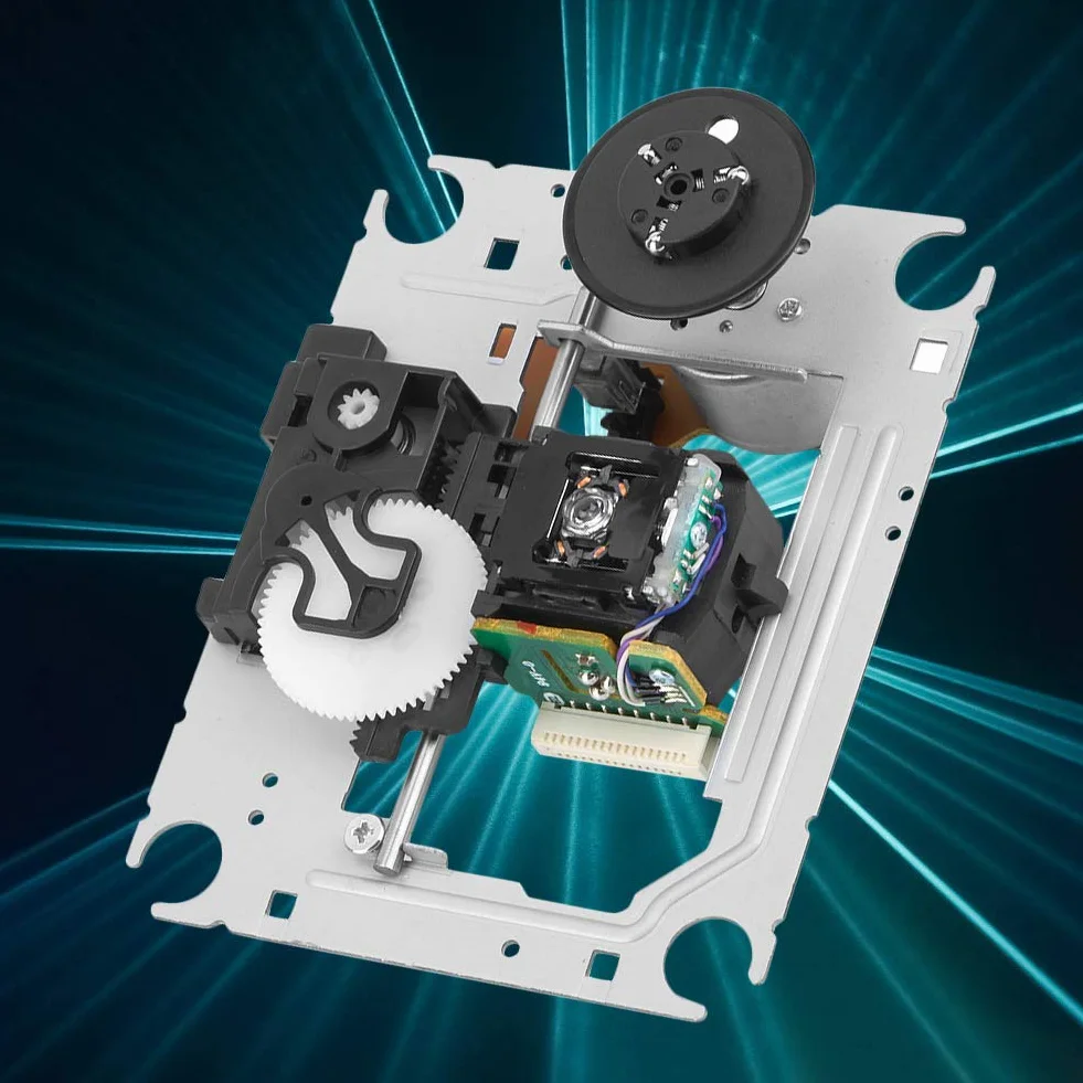 Fafeicy Optisches Laserobjektiv für CD DVD Player Ersatzteil 16-polig 650nm Reflexionstyp Kompatibel mit CD DVD Laufwerken Reparaturkit