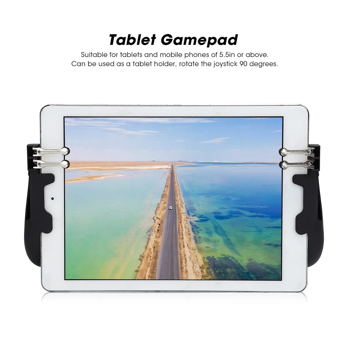 Asixxsix Tablet Aim Gamepad, PUBG -Controller für Tablet 6 Trigger, Empfindlicher Aim -Gamepad -Trigger, Universal 1 -Paar -Spielzubehör, für Pad Tablet PUBG -Spielzubehör