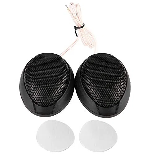Acouto aufbaulautsprecsprecher o, 1000W Mini Autolautsprecher o Runder Klebriger Lautsprecher mit Kleber(schwarz)