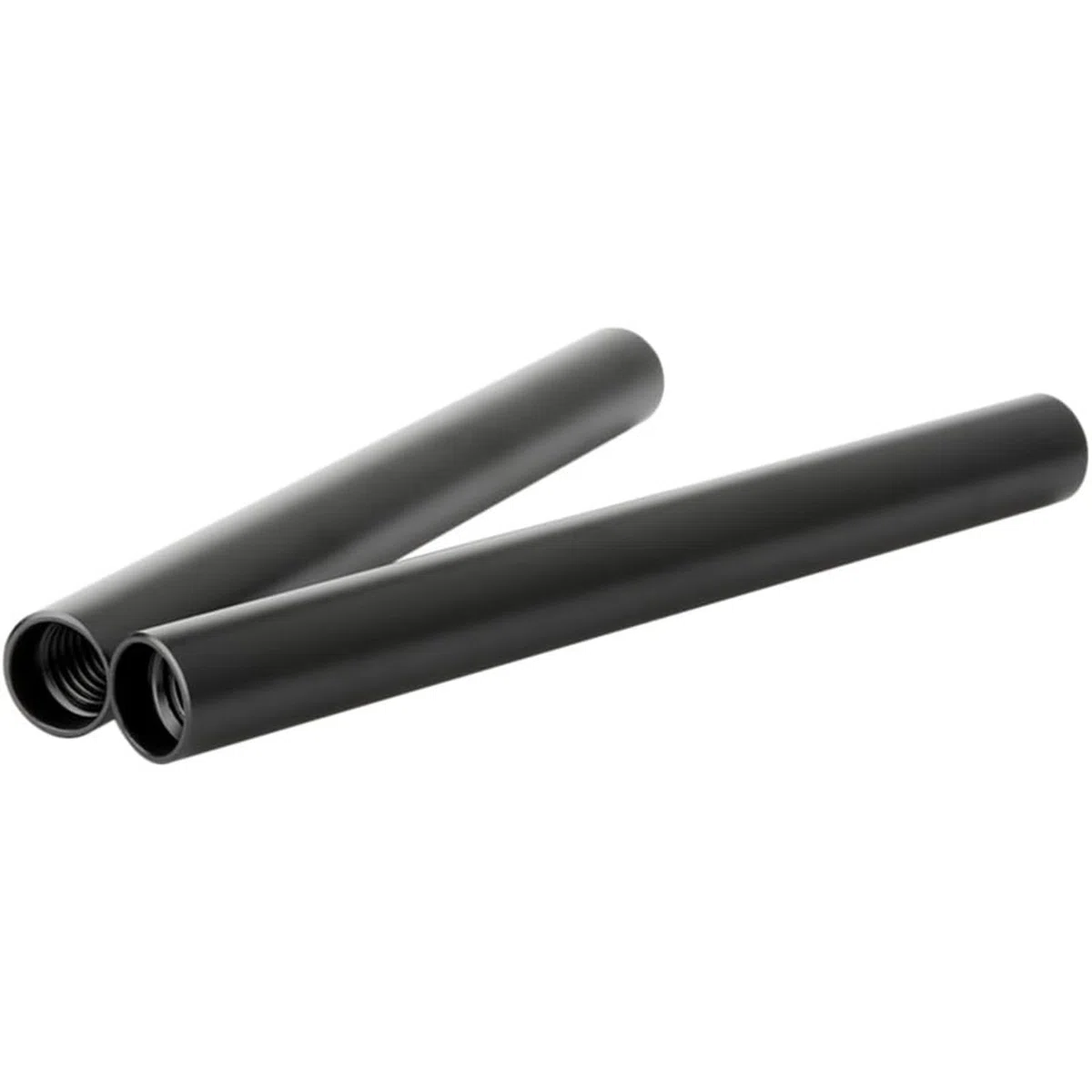 NICEYRIG 15 mm Aluminium Rod 20 cm,Standard 15 mm Aluminium Legierung Ruten M12 Gewinde 20 cm/8" lang für Rod Rail System (2 Stück)