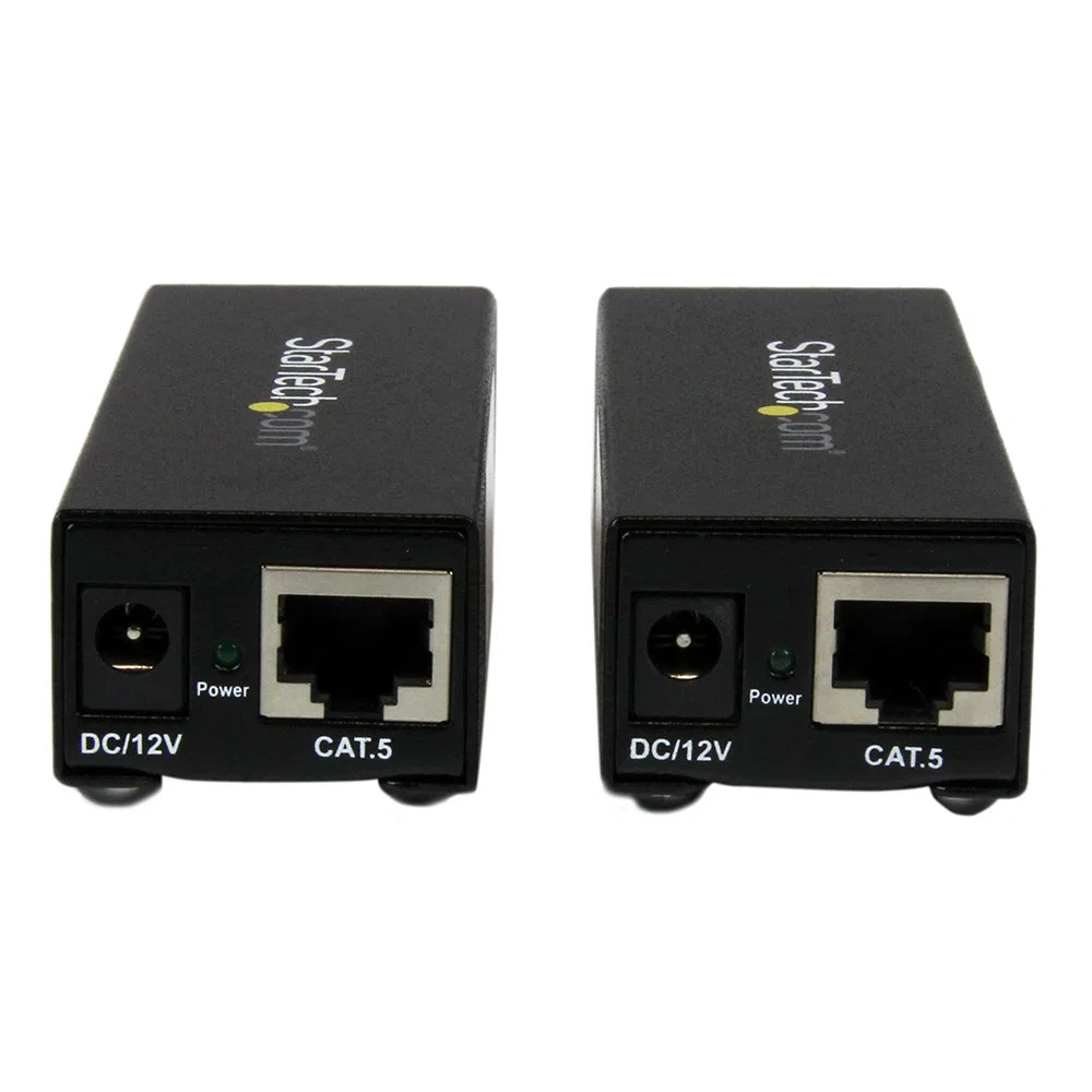 StarTech VGA über Cat 5 Video Extender Set bis 80 Meter - VGA Cat 5 Extender 1280x1024@80m - Verlängert ein VGA Signal über Cat5