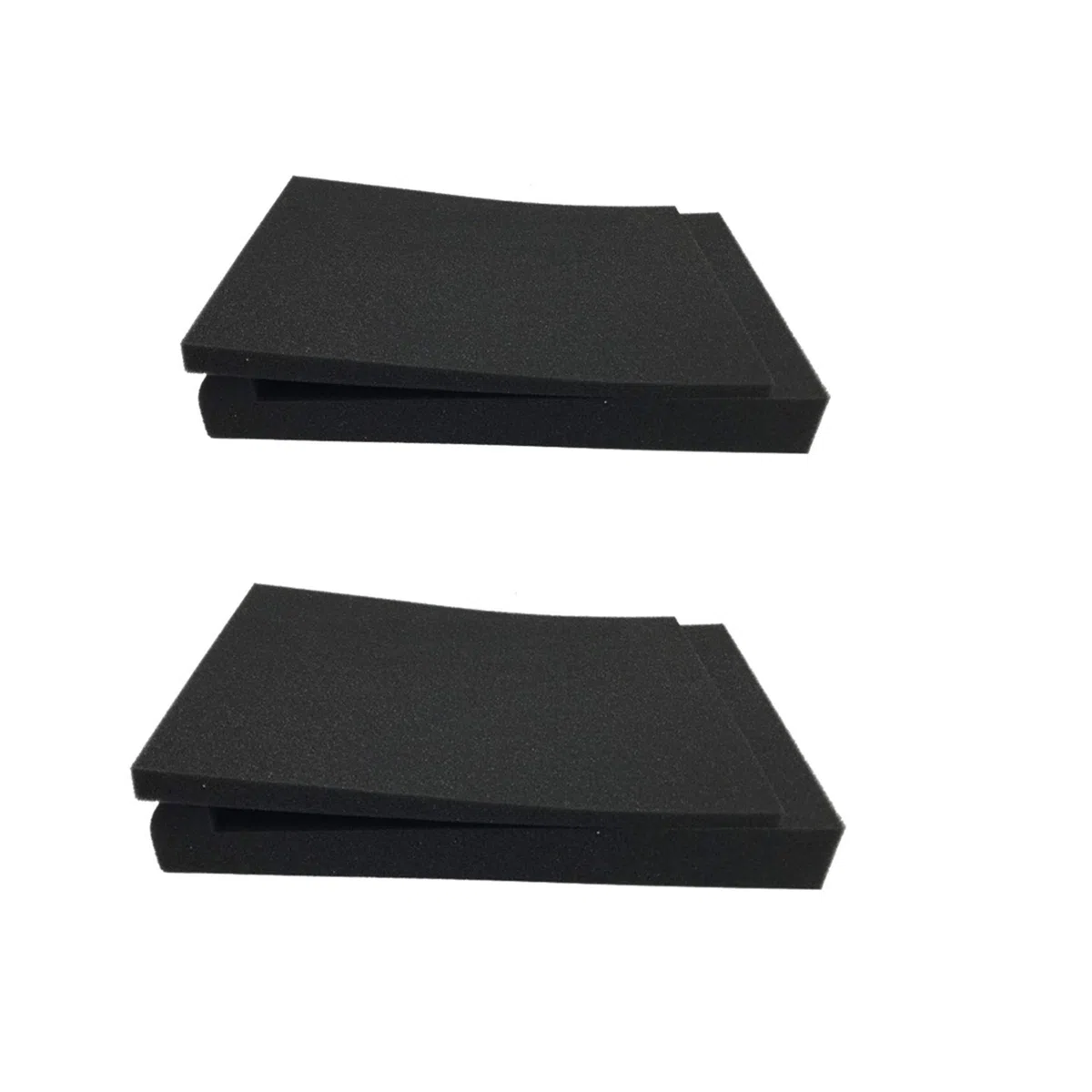 Lautsprecher Isolationspads，Studio Monitor Isolation Pads，Hochdichter Akustikschaum，Passend für die Meisten Lautsprecherständer