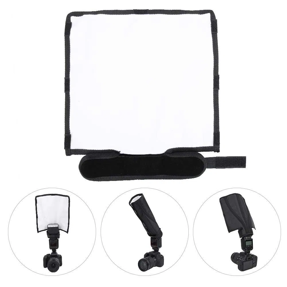 VBESTLIFE Universeller Faltbarer Flash-Softbox-Diffusor, Fotografie-Reflektor.