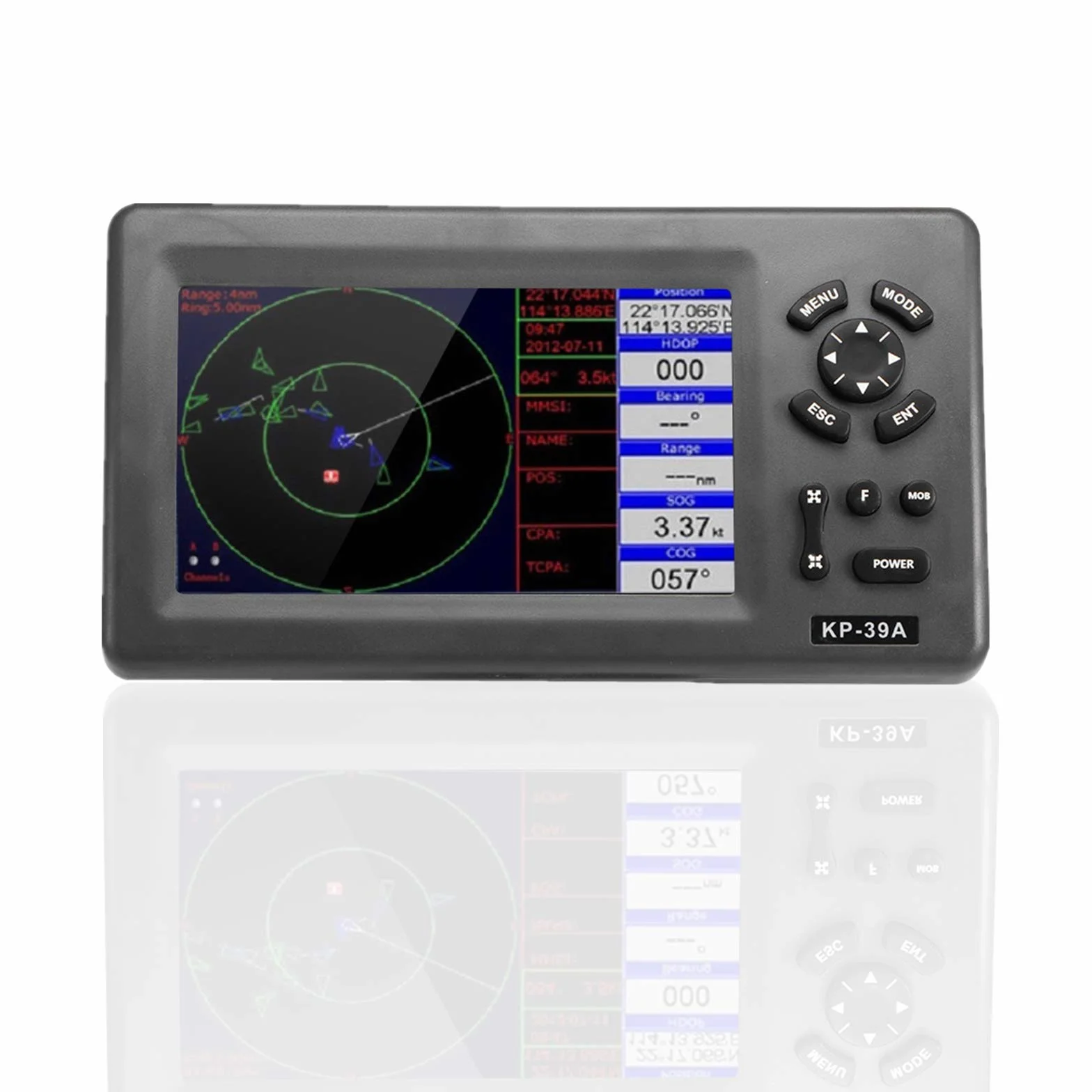 GPS-Navigations-LCD-Kartenplotter mit AIS-Transponder der Klasse B für Marineboote 7 Zoll
