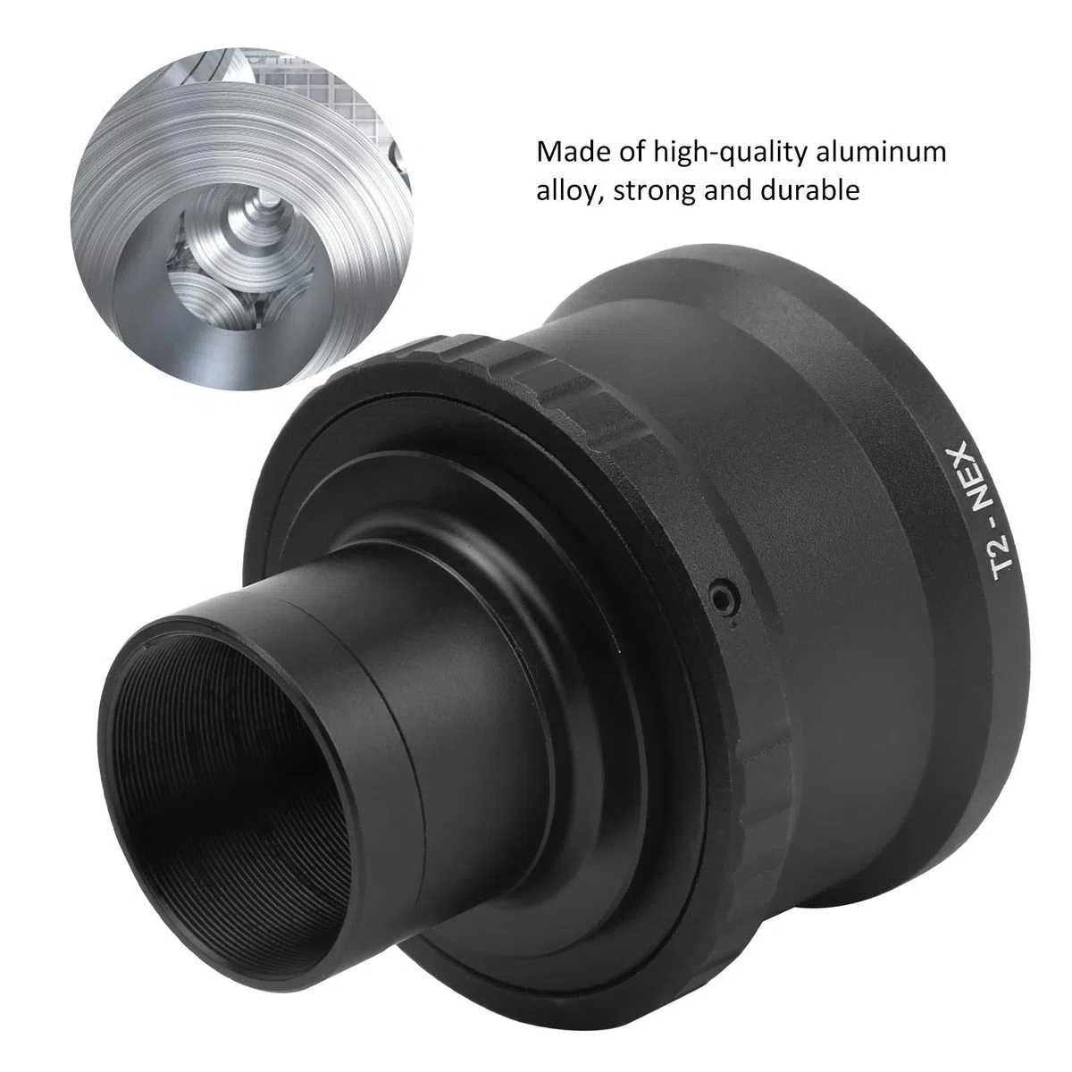 Teleskop Adapter Ring E Mount, 1,25 Zoll T-Ring E-Mount Astronomisches Teleskopadapter Für Spiegellose E-Mount-Kamera