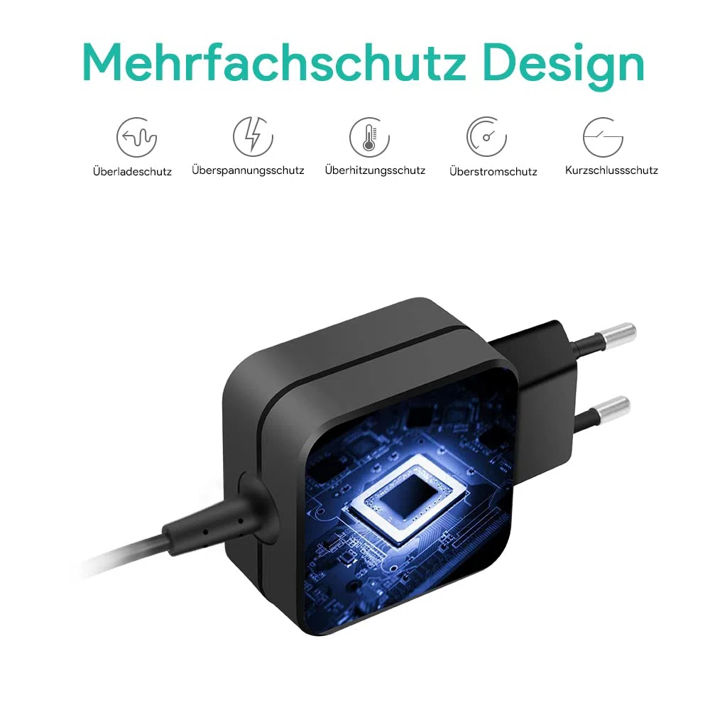 HKY Netzteil 5V 3A 15W Ladegerät für Wi-Fi 6 Reise-Router für GL.iNet GL-SFT1200 GL-AR300M16-Ext Mobile GL-AR300M16 Mini Router, TP-Link TL-WR3002X, für Smartphones/Tablets/MP3-MP4 Player/eBooks/Navi