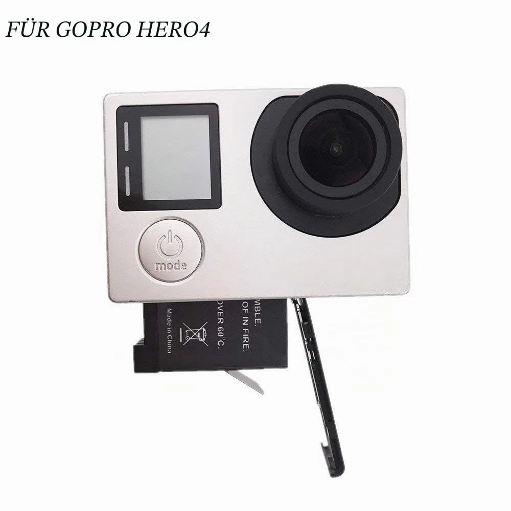 Suptig Akku (2er-Pack) und Daul Ladegerät für GoPro Hero 4 Black GoPro HEROR4 Silver und AHDBT-401