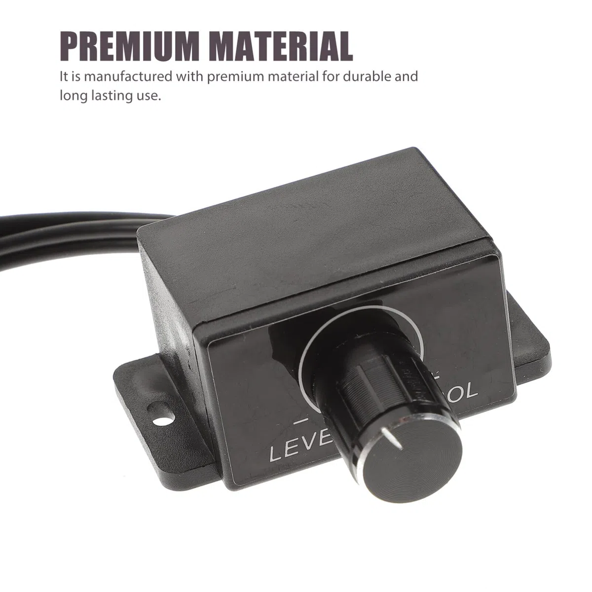 BESPORTBLE Universal Auto Fernbedienung Verstärker Level Controller Auto Audio Verstärker Level Bass Boost Audio Lautstärkeregler